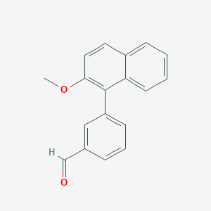 3-(2-Methoxynaphthalen-1-yl)benzaldehyde