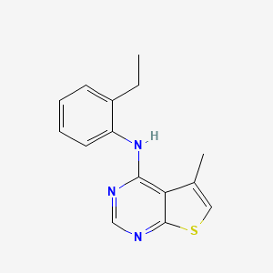 N-(2-Ethylphenyl)-5-methylthieno[2,3-d]pyrimidin-4-amine