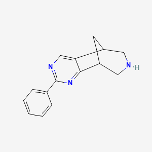 2-Phenyl-6,7,8,9-tetrahydro-5H-5,9-methanopyrimido[4,5-d]azepine