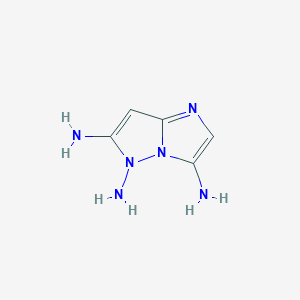 5H-Imidazo[1,2-b]pyrazole-3,5,6-triamine