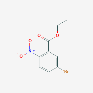 molecular formula C9H8BrNO4 B1418664 5-溴-2-硝基苯甲酸乙酯 CAS No. 857895-53-5