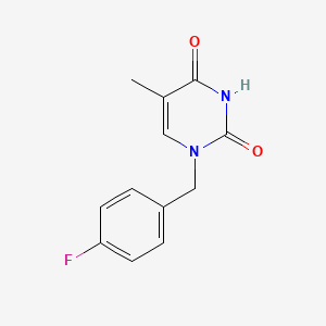 5-Methyl-1-(4-fluoro-benzyl)-1H-pyrimidine-2,4-dione