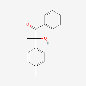 molecular formula C16H16O2 B14186742 2-Hydroxy-2-(4-methylphenyl)-1-phenylpropan-1-one CAS No. 918336-24-0