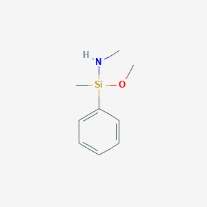 1-Methoxy-N,1-dimethyl-1-phenylsilanamine