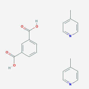 Benzene-1,3-dicarboxylic acid;4-methylpyridine