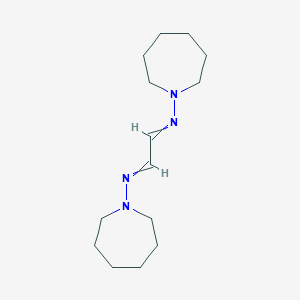 N~1~,N~2~-Bis(azepan-1-yl)ethane-1,2-diimine