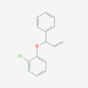 1-Chloro-2-[(1-phenylprop-2-en-1-yl)oxy]benzene