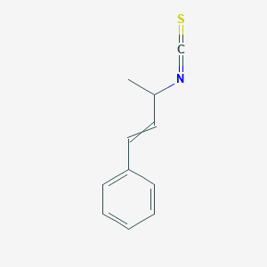 molecular formula C11H11NS B14186921 (3-Isothiocyanatobut-1-en-1-yl)benzene CAS No. 919474-67-2