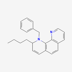 molecular formula C23H24N2 B14186967 1-Benzyl-2-butyl-1,2-dihydro-1,10-phenanthroline CAS No. 929547-97-7