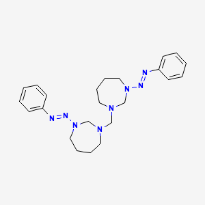 1,1'-Methylenebis{3-[(E)-phenyldiazenyl]-1,3-diazepane}