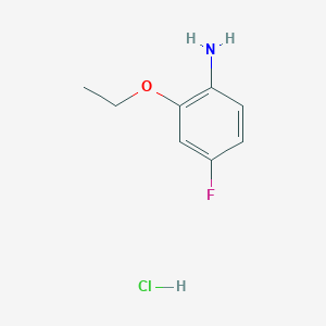 B1418702 2-Ethoxy-4-fluoroaniline hydrochloride CAS No. 850568-36-4