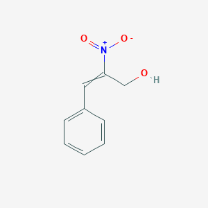 molecular formula C9H9NO3 B14187069 2-Nitro-3-phenylprop-2-en-1-ol CAS No. 876592-11-9