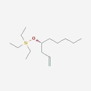 molecular formula C15H32OSi B14187104 Triethyl{[(4R)-non-1-en-4-yl]oxy}silane CAS No. 918410-20-5