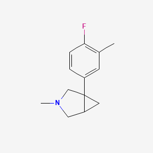 1-(4-Fluoro-3-methylphenyl)-3-methyl-3-azabicyclo[3.1.0]hexane