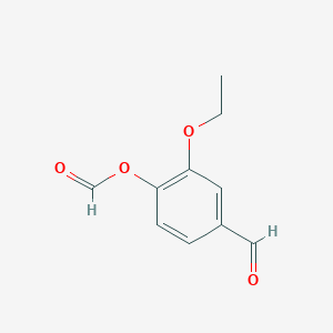 2-Ethoxy-4-formylphenyl formate