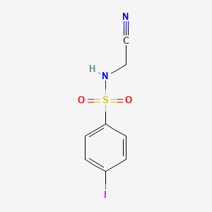 Benzenesulfonamide, N-(cyanomethyl)-4-iodo-