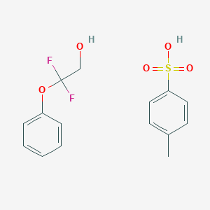 2,2-Difluoro-2-phenoxyethanol;4-methylbenzenesulfonic acid