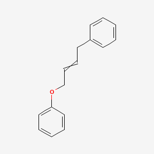 (4-Phenoxybut-2-en-1-yl)benzene