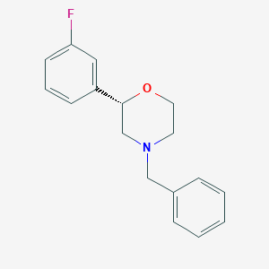 (2S)-4-Benzyl-2-(3-fluorophenyl)morpholine