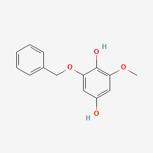 2-(Benzyloxy)-6-methoxybenzene-1,4-diol