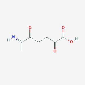 6-Imino-2,5-dioxoheptanoic acid