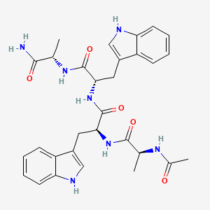 L-Alaninamide, N-acetyl-L-alanyl-L-tryptophyl-L-tryptophyl-