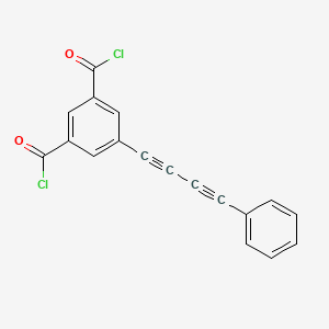 5-(4-Phenylbuta-1,3-diyn-1-yl)benzene-1,3-dicarbonyl dichloride