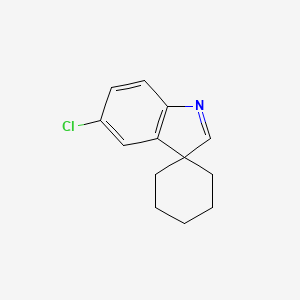 molecular formula C13H14ClN B14187520 5'-Chlorospiro[cyclohexane-1,3'-indole] CAS No. 923037-14-3