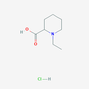 molecular formula C8H16ClNO2 B1418765 1-乙基哌啶-2-羧酸盐酸盐 CAS No. 49538-43-4