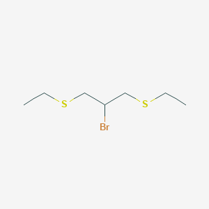 2-Bromo-1,3-bis(ethylsulfanyl)propane