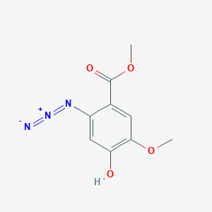 Methyl 2-azido-4-hydroxy-5-methoxybenzoate