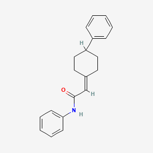 N-Phenyl-2-(4-phenylcyclohexylidene)acetamide