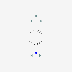molecular formula C7H9N B1418773 P-Toluidine-D3 (methyl-D3) CAS No. 23346-25-0