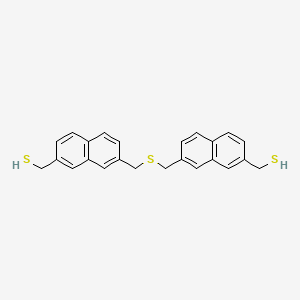 [Sulfanediylbis(methylenenaphthalene-7,2-diyl)]dimethanethiol