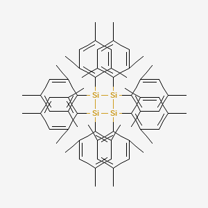 molecular formula C72H88Si4 B14187764 Octakis(2,4,6-trimethylphenyl)tetrasiletane CAS No. 918424-77-8