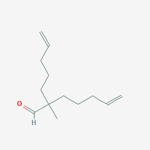 2-Methyl-2-(pent-4-EN-1-YL)hept-6-enal