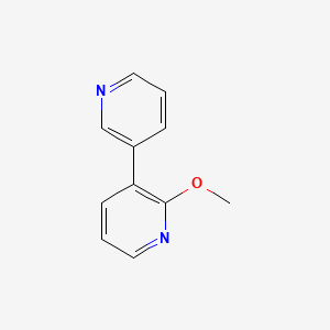 molecular formula C11H10N2O B14187792 2-Methoxy-3,3'-bipyridine 