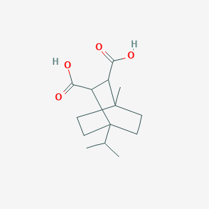 1-Methyl-4-(propan-2-yl)bicyclo[2.2.2]octane-2,3-dicarboxylic acid