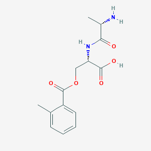 L-Alanyl-O-(2-methylbenzoyl)-L-serine