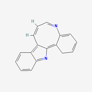 molecular formula C17H12N2 B14187837 1h-Indolo[3,2-e][1]benzazocine 