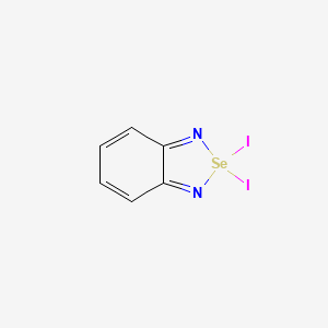 2,2-Diiodo-2H-2lambda~4~,1,3-benzoselenadiazole