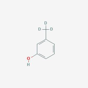 molecular formula C7H8O B1418793 间甲酚-D3（甲基-D3） CAS No. 25026-32-8