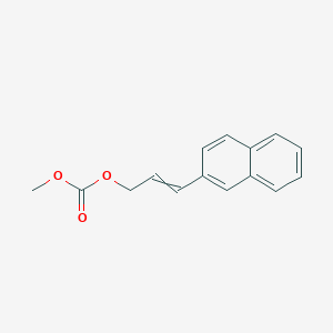 Methyl 3-(naphthalen-2-yl)prop-2-en-1-yl carbonate