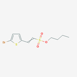 Butyl 2-(5-bromothiophen-2-yl)ethene-1-sulfonate