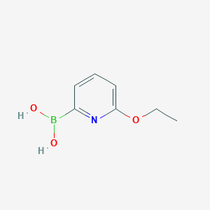 molecular formula C7H10BNO3 B1418801 (6-乙氧基吡啶-2-基)硼酸 CAS No. 913373-41-8