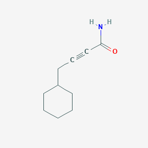 4-Cyclohexylbut-2-ynamide