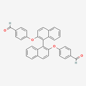 4,4'-[[1,1'-Binaphthalene]-2,2'-diylbis(oxy)]dibenzaldehyde