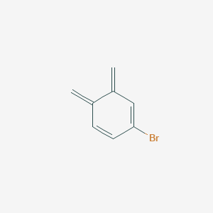 molecular formula C8H7Br B14188055 2-Bromo-5,6-dimethylidenecyclohexa-1,3-diene CAS No. 917573-97-8