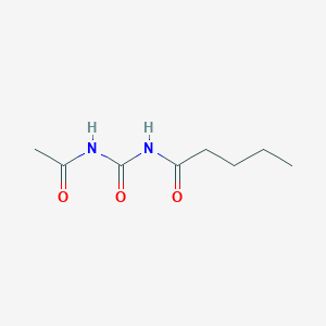 N-(acetylcarbamoyl)pentanamide