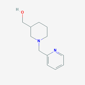 molecular formula C12H18N2O B1418807 (1-吡啶-2-基甲基-哌啶-3-基)-甲醇 CAS No. 939986-40-0